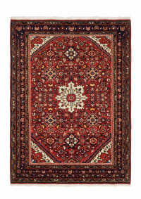 Hamedan Medallion Red