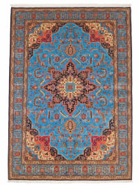 Heriz Medallion Sky Blue