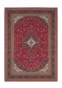 Kashan Medallion Crimson