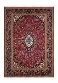 Kashan Medallion Crimson