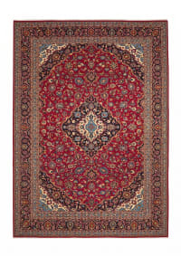 Kashan Medallion Crimson
