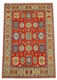 Kazak All-Over Medallion Red