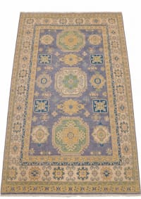 Kazak Medallion Slate Blue