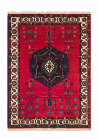 Luri Tribal Medallion Crimson