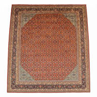 Mahi Tabriz All-Over Crimson