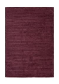 Nepal Ribbed Plain Burgundy