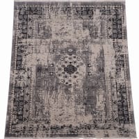 Persian Medallion Distressed Grey