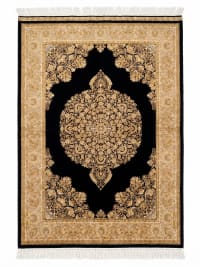 Qum Medallion Black Gold