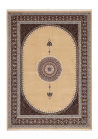 Tabriz Gombad Medallion Beige