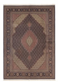 Tabriz Mahi Medallion Navy