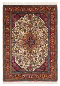 Tabriz Medallion Ivory