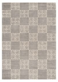 Tibetan Checkerboard Floral Silver
