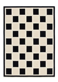 Tibetan Grid Black Ivory