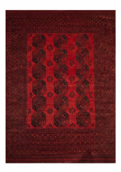 Afghan Ersari Gul Red