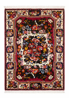 Bakhtiari Floral Garden Crimson