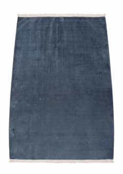 Contemporary Solid Slate Blue
