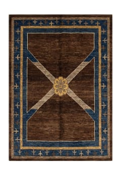 Gabbeh Medallion Brown