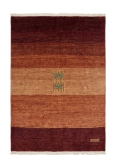 Gabbeh Minimalist Medallion Rust