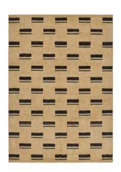 Gabbeh Stripe Grid Sand