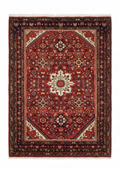 Hamedan Medallion Red