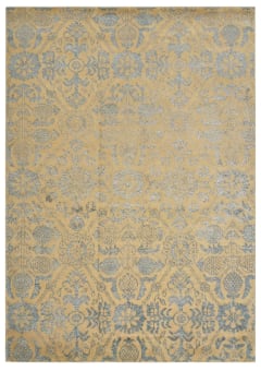 Indian Damask Silver Gold