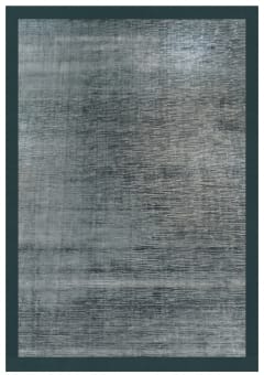 Indian Silk Solid Teal Grey