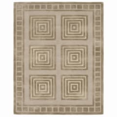 Indo-Nepal Geometric Squares Silver