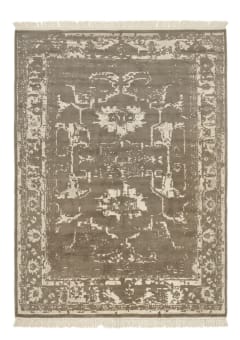 Indo-Nepali Erased Medallion Grey