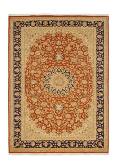 Isfahan Medallion Rust