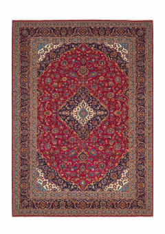 Kashan Medallion Crimson