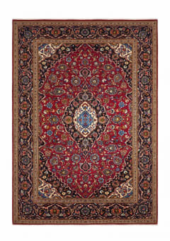 Kashan Medallion Crimson