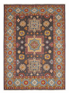 Kazak Medallion Charcoal
