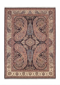 Kerman Boteh Paisley Rose Ivory