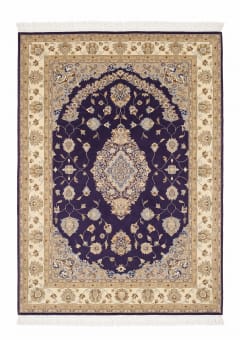 Kerman Medallion Floral Purple