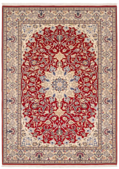 Nain Medallion Floral Red