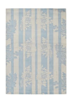 Nepal Botanical Stripe Powder Blue