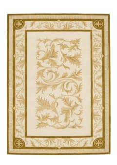 Pakistani Acanthus Scroll Ivory