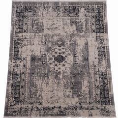 Persian Medallion Distressed Grey