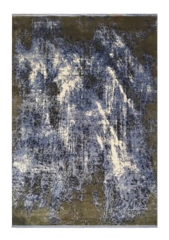 Pierre Cardin Abstract Indigo