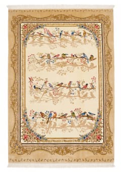 Qom Aviary Garden Ivory
