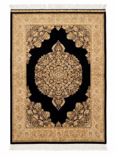 Qum Medallion Black Gold
