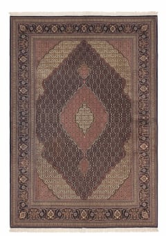 Tabriz Mahi Medallion Navy