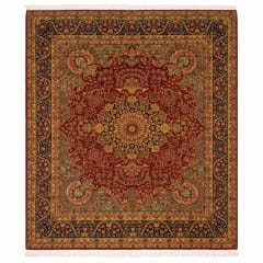 Tabriz Medallion Crimson