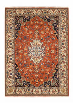 Tabriz Medallion Floral Terracotta