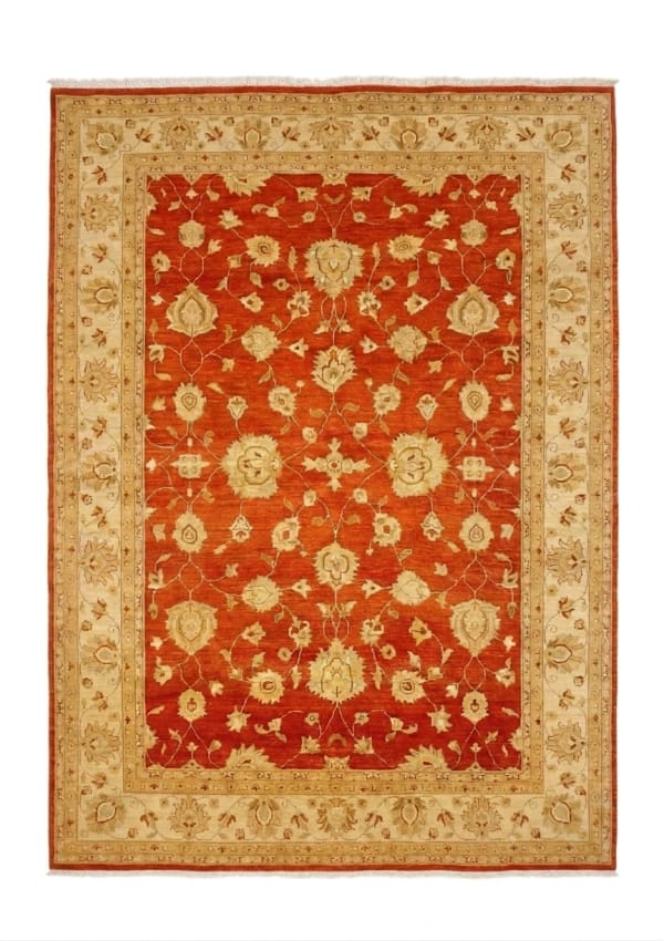 Peshawar Ziegler All-Over Rust, Pakistan persian rug, in terracotta rust, Wool, 183x274 cm, Nasim Carpets Malaysia