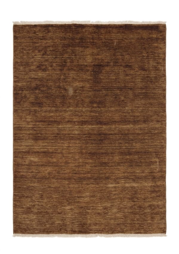 Gabbeh Solid Brown, Fars Province, Iran modern rug, in chocolate brown, Wool, 244x305 cm, Nasim Carpets Malaysia