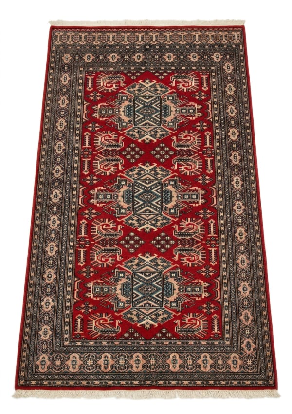 Fars Murgh Bird Medallion Red, Fars Province, Iran tribal rug, in crimson red, Wool, 121x182 cm, Nasim Carpets Malaysia