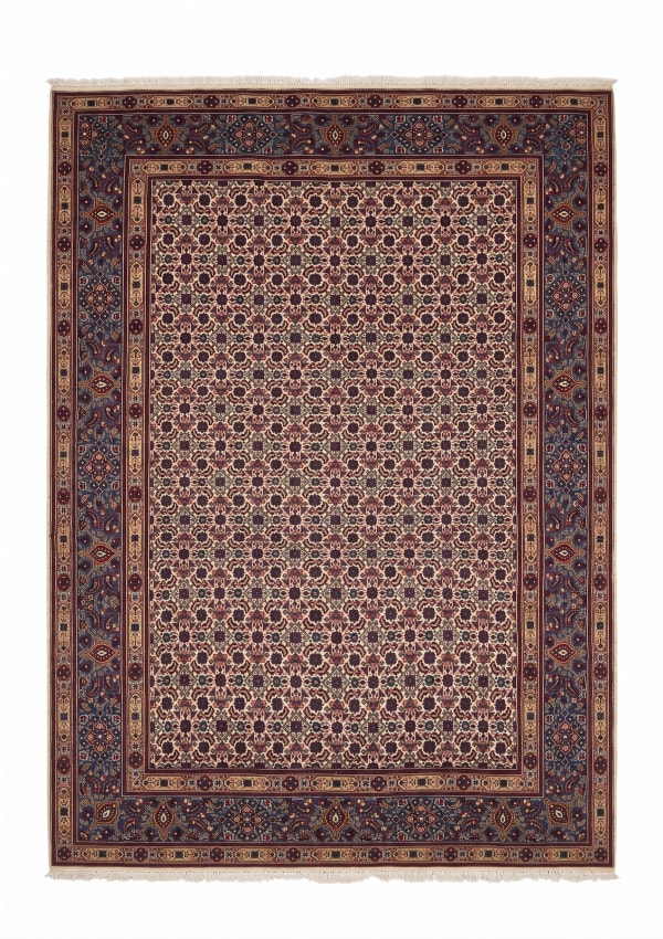 Bijar All-Over Ivory, Bijar, Iran persian rug, in ivory, Wool, 207x302, Nasim Carpets Malaysia