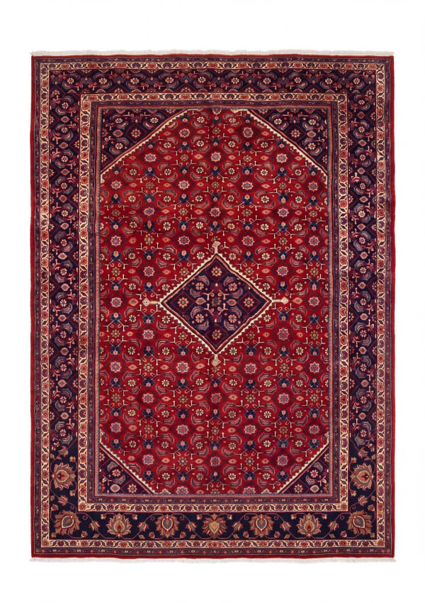 Bijar All-Over Herati Crimson, Bijar, Kurdistan Province, Iran persian rug, in crimson red, Wool, 213x305 cm, Nasim Carpets Malaysia