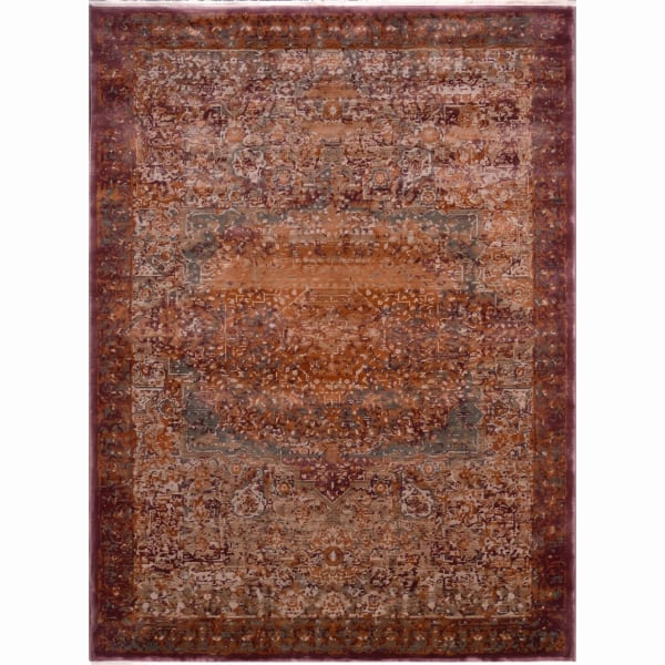 Persian Distressed All-Over Terracotta, Persian, Iran (interpretive — likely inspired by antique Khorasan or Mashad workshop traditions) modern rug, in terracotta rust, Wool, 162x241 cm, Nasim Carpets Malaysia